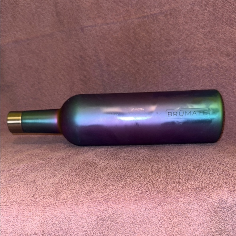 Purple Iridescent Thermos with Glossy Finish